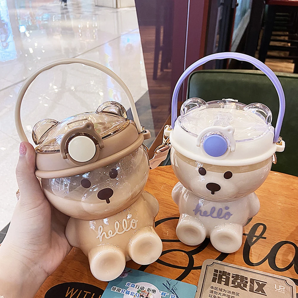 9030 1000ml Large Capacity Lovely Cute Bear Drinking Water Bottle Summer Leak-Proof Straw Cup Outdoor Sports Water Jug Kettle 
9030 1000ml Large Capacity Lovely Cute Bear Drinking Water Bottle Summer Leak-Proof Straw Cup Outdoor Sports Water Jug Kettle