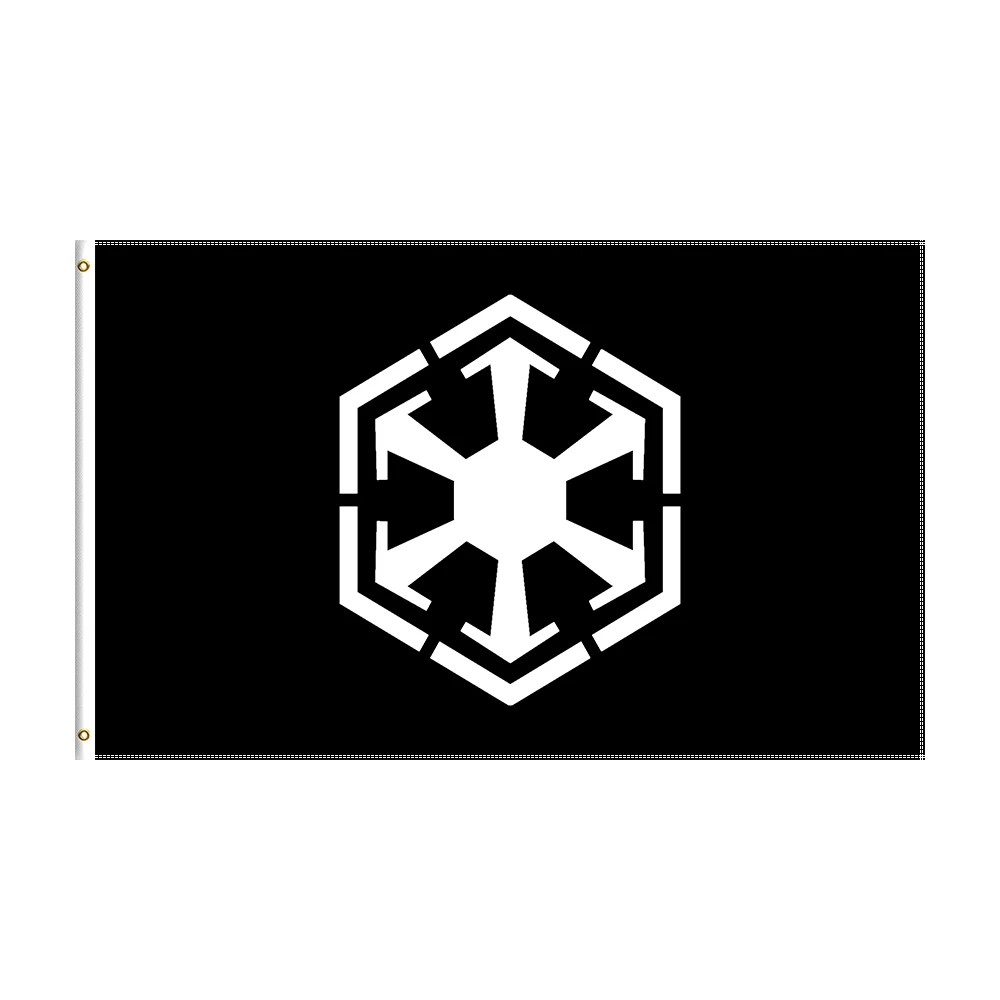 

3x5 футов, печатный баннер с изображением флага империй Sith для декора 1