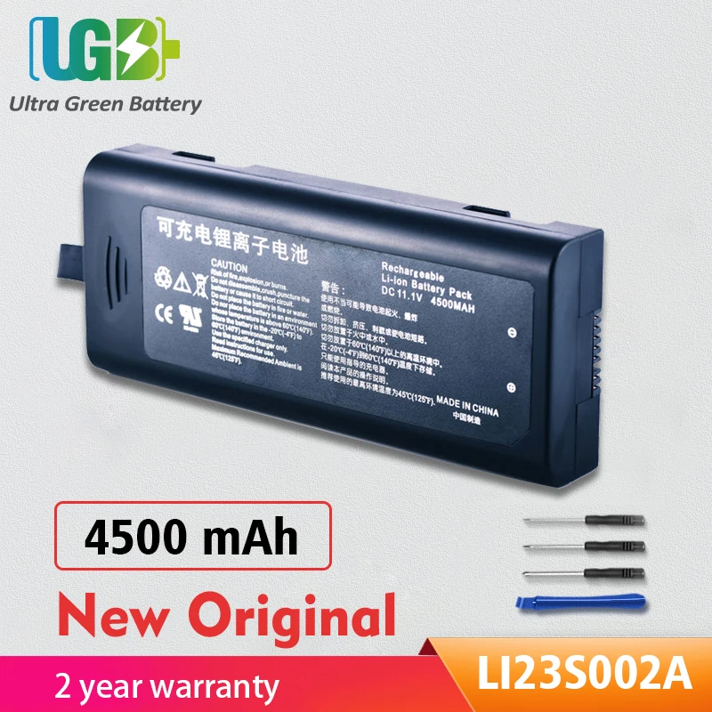 UGB новый оригинальный LI23S002A аккумулятор для Mindray Monitor T5 T6 T8 LI23S002A A5 A7 M12 N15 E3 E5 аккумулятор
UGB новый оригинальный LI23S002A аккумулятор для Mindray Monitor T5 T6 T8 LI23S002A A5 A7 M12 N15 E3 E5 аккумулятор