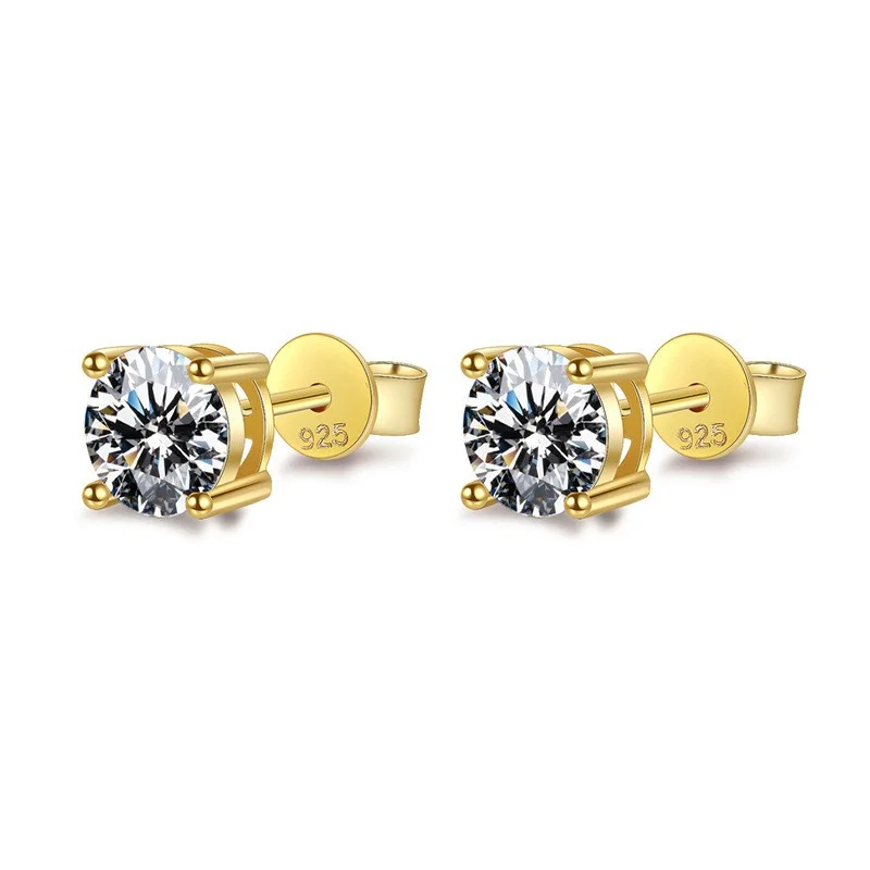wz00505 Lefei Fashion Trendy Simple Moissanite 4 Claws Classic Golden Earrings For Girls Women 925 Sterling Silver Party Jewelry
wz00505 Lefei Fashion Trendy Simple Moissanite 4 Claws Classic Golden Earrings For Girls Women 925 Sterling Silver Party Jewelry