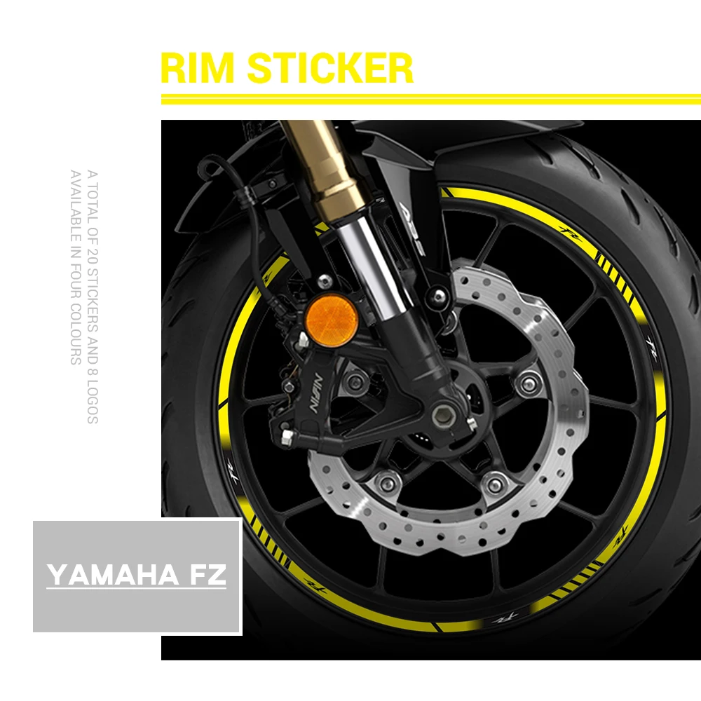 20 Pcs Motorcycle Wheel Sticker Waterproof reflectives Rim Tire Sticker protection decals For YAMAHA FZ fz
20 Pcs Motorcycle Wheel Sticker Waterproof reflectives Rim Tire Sticker protection decals For YAMAHA FZ fz