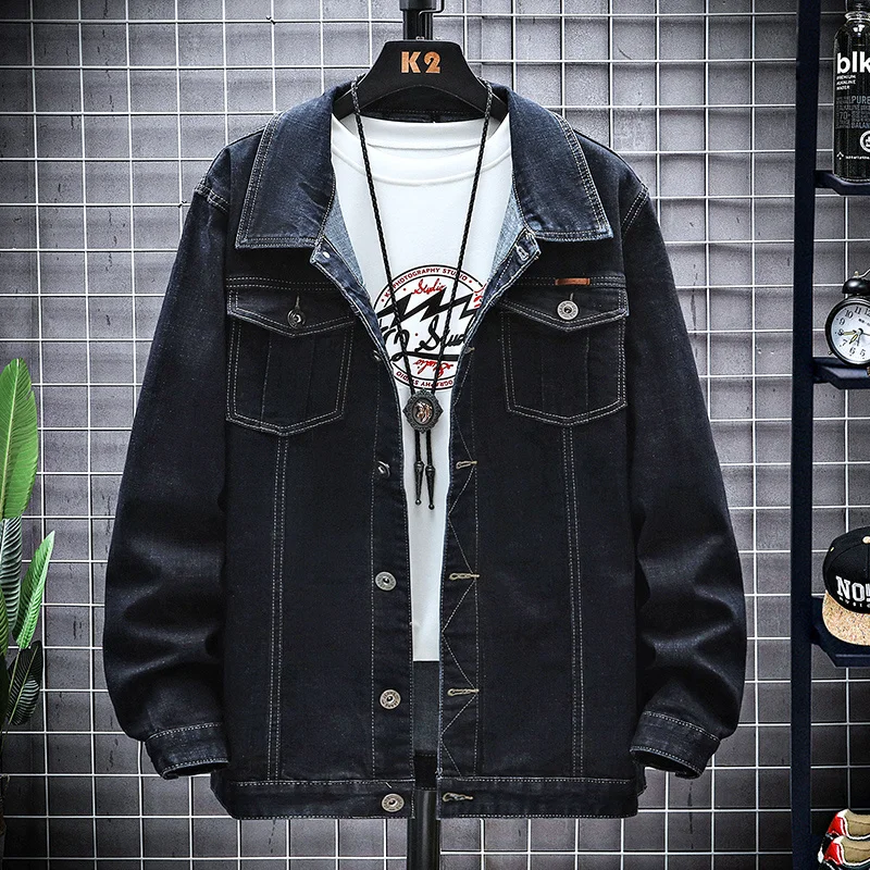 2023 Oversized Male Clothes Guinness Men's Denim Jackets Spring Black Cowboy Plus Size Husband 7Xl Trucker Style Jeans Hombre
2023 Oversized Male Clothes Guinness Men's Denim Jackets Spring Black Cowboy Plus Size Husband 7Xl Trucker Style Jeans Hombre