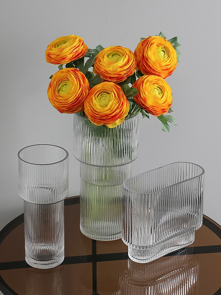 Creative Nordic Glass Vase Home Decoration Decoration Living Room Desktop Flower Arrangement Vase Light Luxury Glass Vase
Creative Nordic Glass Vase Home Decoration Decoration Living Room Desktop Flower Arrangement Vase Light Luxury Glass Vase