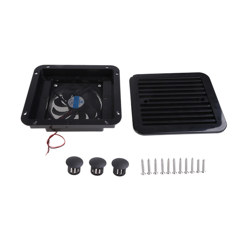 RV Roof Vent Fan 12V Motorhome Fan Exhaust Manual Crank Quickly Inhale Oil Fume
RV Roof Vent Fan 12V Motorhome Fan Exhaust Manual Crank Quickly Inhale Oil Fume