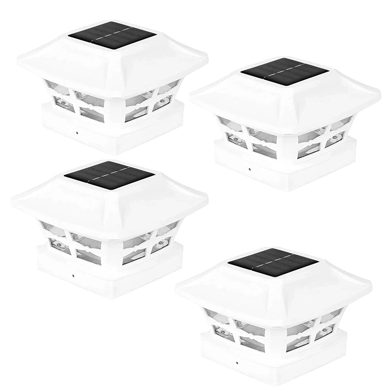 A50I 2X Solar Post Cap Lights 2 Lighting Modes LED Deck Fence Cap Lights For 4X4 Wooden Posts Garden Decoration Warm White
A50I 2X Solar Post Cap Lights 2 Lighting Modes LED Deck Fence Cap Lights For 4X4 Wooden Posts Garden Decoration Warm White