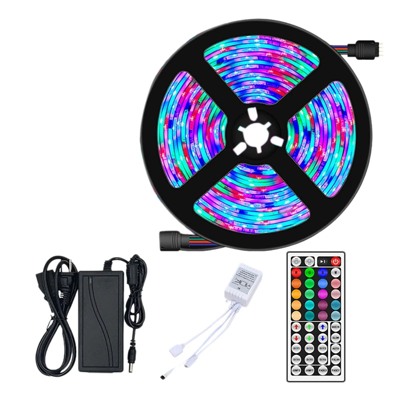 LED Light Is Not Waterproof 5050RGB 44Button Remote Control Flexible Light With Bedroom Decoration Light 15M
LED Light Is Not Waterproof 5050RGB 44Button Remote Control Flexible Light With Bedroom Decoration Light 15M