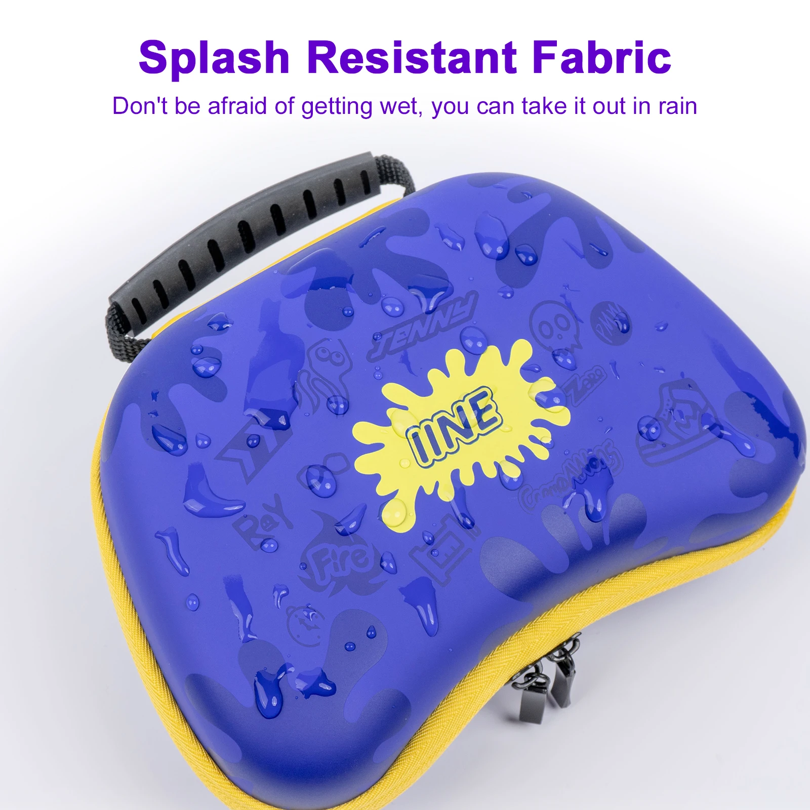 IINE For XBOX 1/S/X Series Purple Splatoon Controller Storage Bag Compatible for switch Pro Controller
IINE For XBOX 1/S/X Series Purple Splatoon Controller Storage Bag Compatible for switch Pro Controller
