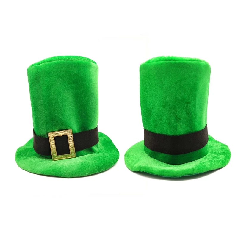 

Шляпа в стиле ирландского фестиваля в честь Дня Святого Патрика, зеленая шляпа в форме лепрекауна, фурнитура для дома, фестиваля, вечеринки, ...