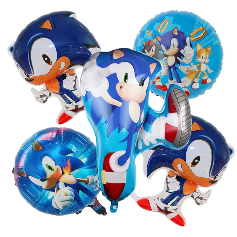 Large Sonic Balloon Round Five-pointed Star Sequins Children's Birthday Decoration Room Layout Toy Aluminum Film Balloon Round
Large Sonic Balloon Round Five-pointed Star Sequins Children's Birthday Decoration Room Layout Toy Aluminum Film Balloon Round