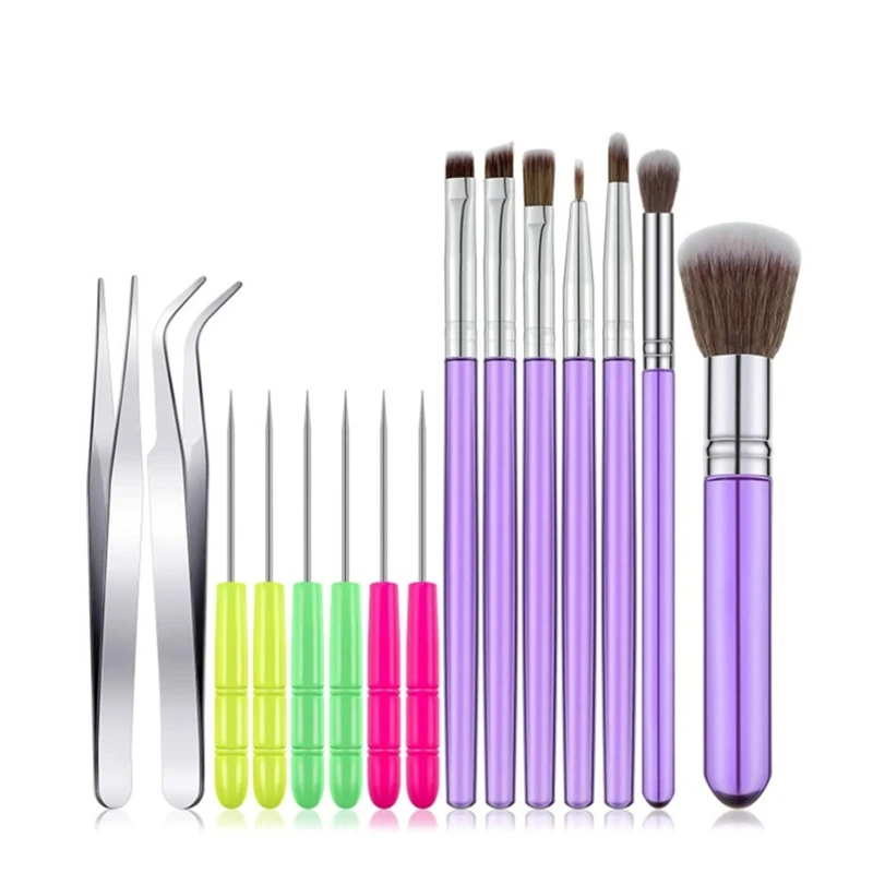 15 Pcs Cookie Decoration Brushes Pastry Brush and Stainless Steel Tweezers Gift Cookie Decoration Brushes Pastry Brush
15 Pcs Cookie Decoration Brushes Pastry Brush and Stainless Steel Tweezers Gift Cookie Decoration Brushes Pastry Brush