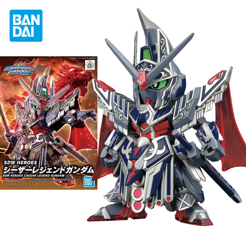 Набор оригинальных моделей Bandai Gundam, фигурки героев аниме SDW, фигурки легенды Цезаря, коллекционные украшения, игрушки, подарки для детей
Набор оригинальных моделей Bandai Gundam, фигурки героев аниме SDW, фигурки легенды Цезаря, коллекционные украшения, игрушки, подарки для детей