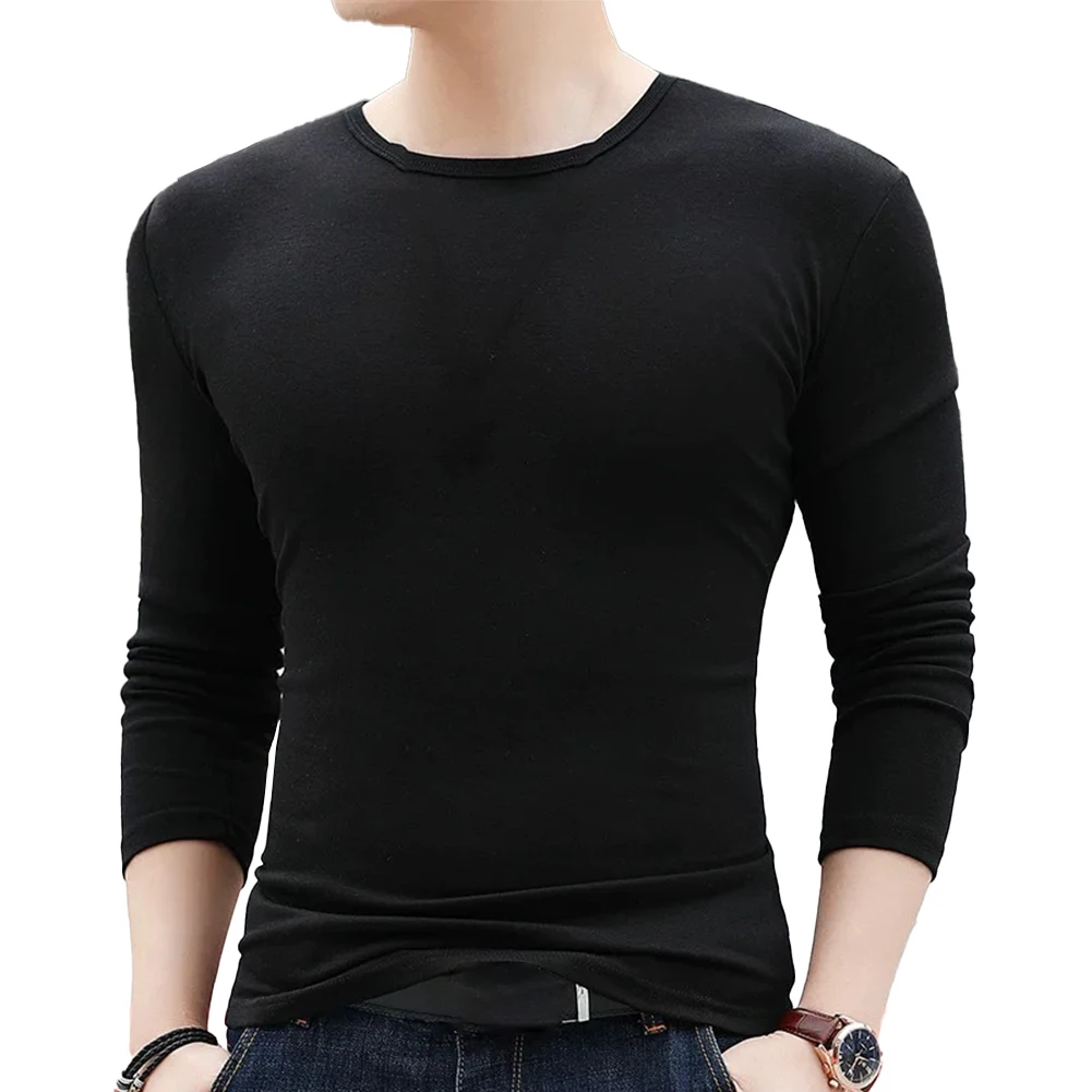Men Autumn Thermal Underwear Sexy Long Sleeve Muscle T Shirt Crew Neck Slim Blouse Solid Bottom Tops Male Autumn Undershirt
Men Autumn Thermal Underwear Sexy Long Sleeve Muscle T Shirt Crew Neck Slim Blouse Solid Bottom Tops Male Autumn Undershirt