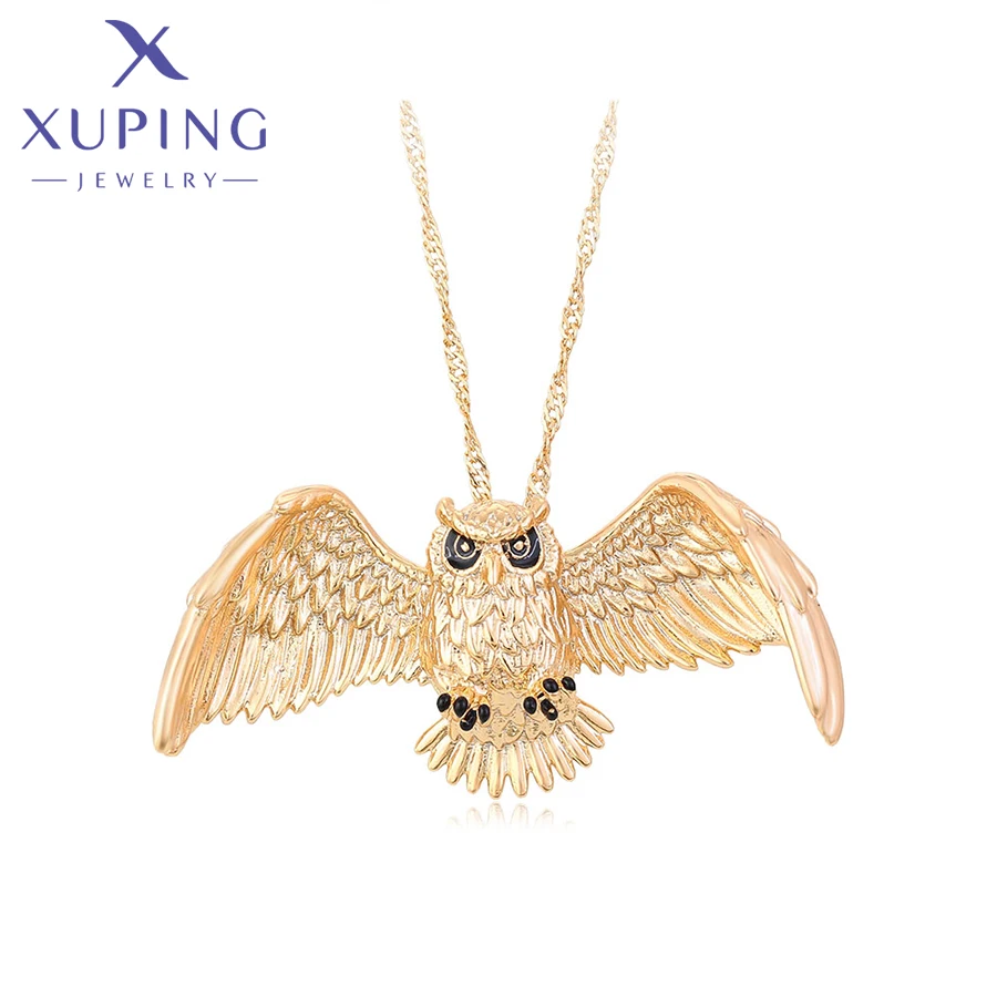 Xuping Jewelry New Arrival Owl Animal Pendant Necklace of Gold Color for Women Gift 14P235160V
Xuping Jewelry New Arrival Owl Animal Pendant Necklace of Gold Color for Women Gift 14P235160V