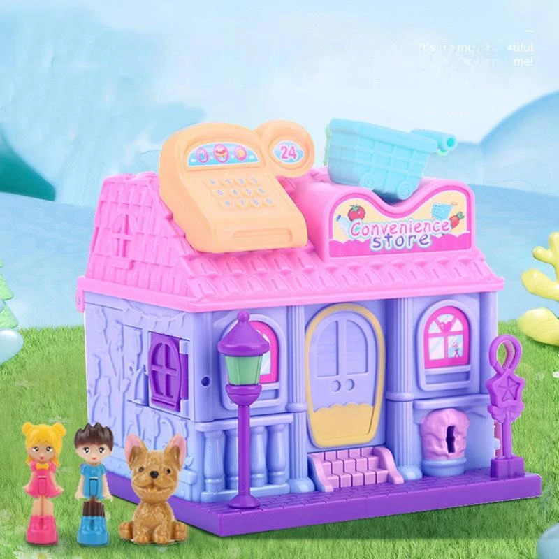 Girls' Houses Pretend To Play Games Treasure Boxes Toys 3-6 Years Old Princ Hundred Variations Doll House Children's Birthday
Girls' Houses Pretend To Play Games Treasure Boxes Toys 3-6 Years Old Princ Hundred Variations Doll House Children's Birthday