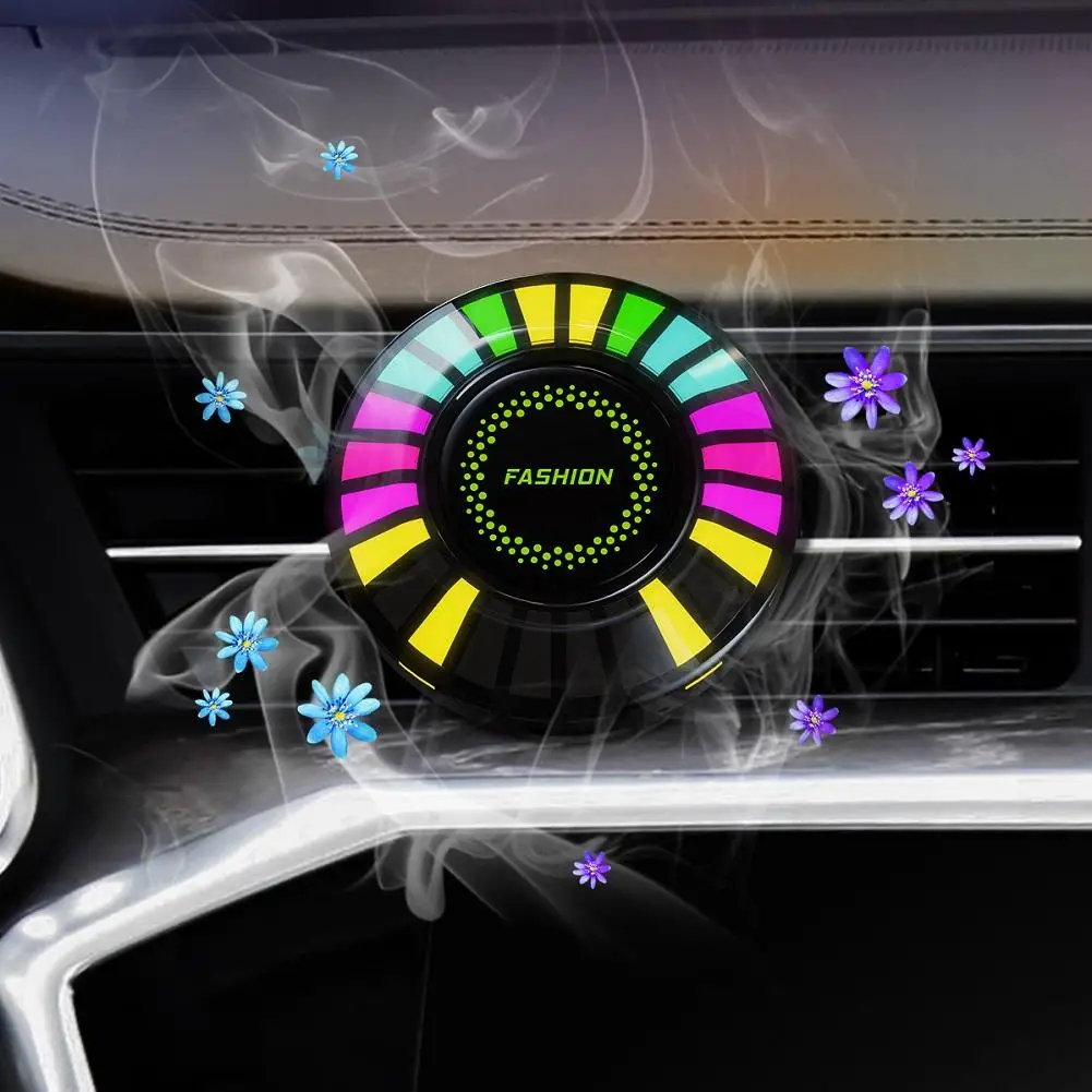 Car Air Outlet Vent Clip Atmosphere Rhythm Light Voice Control Decorative Led Pickup Lamp Aromatherapy Interior Accessories
Car Air Outlet Vent Clip Atmosphere Rhythm Light Voice Control Decorative Led Pickup Lamp Aromatherapy Interior Accessories