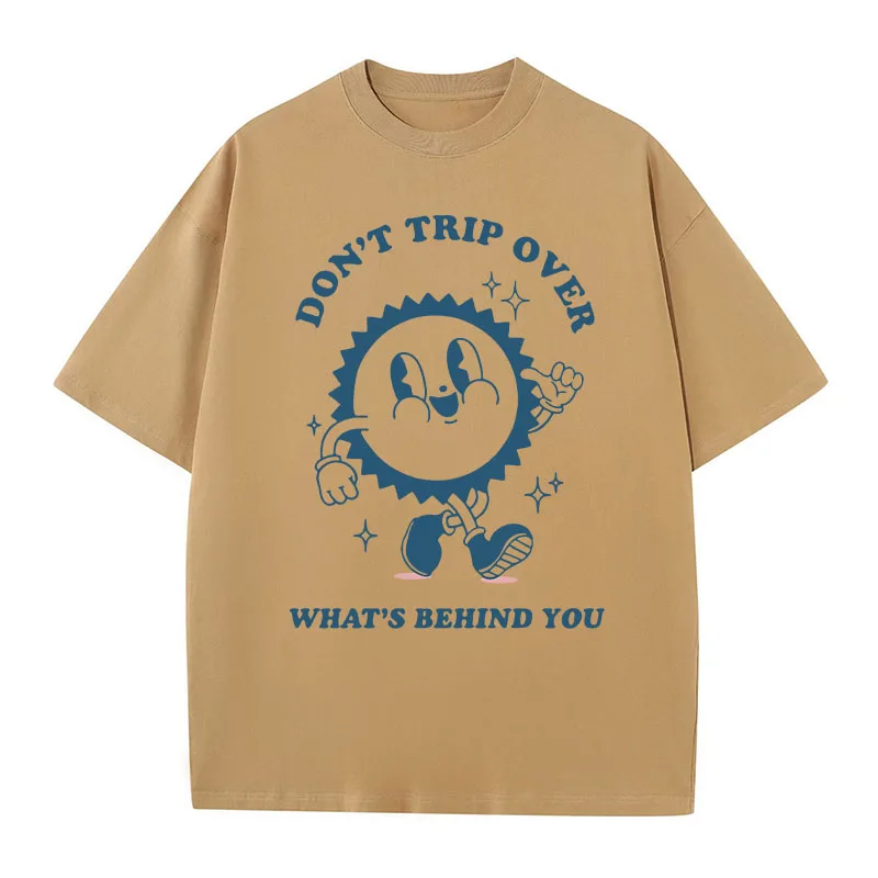 Don't Trip Over What's Behind You Cute Cartoon Sunshine Printing Women Oversized T Shirt Short Sleeve Cotton Aesthetic Tops Tees
Don't Trip Over What's Behind You Cute Cartoon Sunshine Printing Women Oversized T Shirt Short Sleeve Cotton Aesthetic Tops Tees