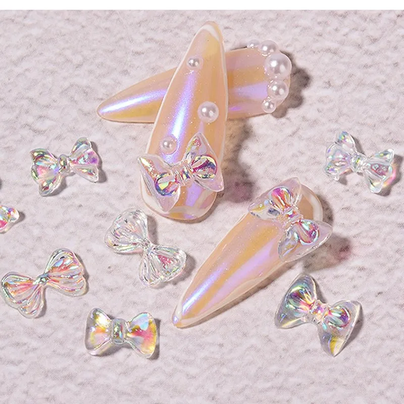 50Pcs/Lot Aurora Butterfly Nail Charm 7.5*11mm Colorful Nail Art 3D Butterfly Decals Rhinestones For Nail Decoration Accessories
50Pcs/Lot Aurora Butterfly Nail Charm 7.5*11mm Colorful Nail Art 3D Butterfly Decals Rhinestones For Nail Decoration Accessories