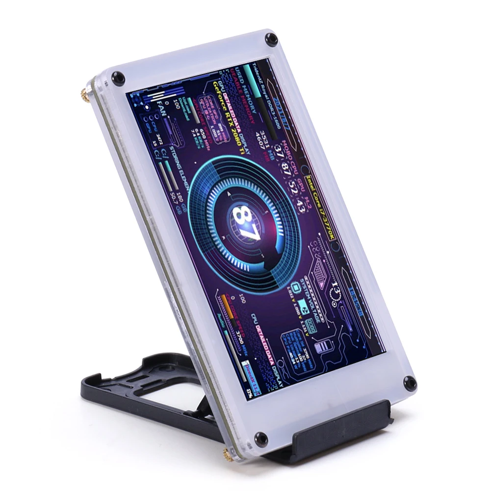 Dual USB Secondary Display Temperature CPU GPU RAM HDD LCD Monitor 3.5 Inch IPS Display Screen Freely AIDA64 for Raspberry Pi
Dual USB Secondary Display Temperature CPU GPU RAM HDD LCD Monitor 3.5 Inch IPS Display Screen Freely AIDA64 for Raspberry Pi