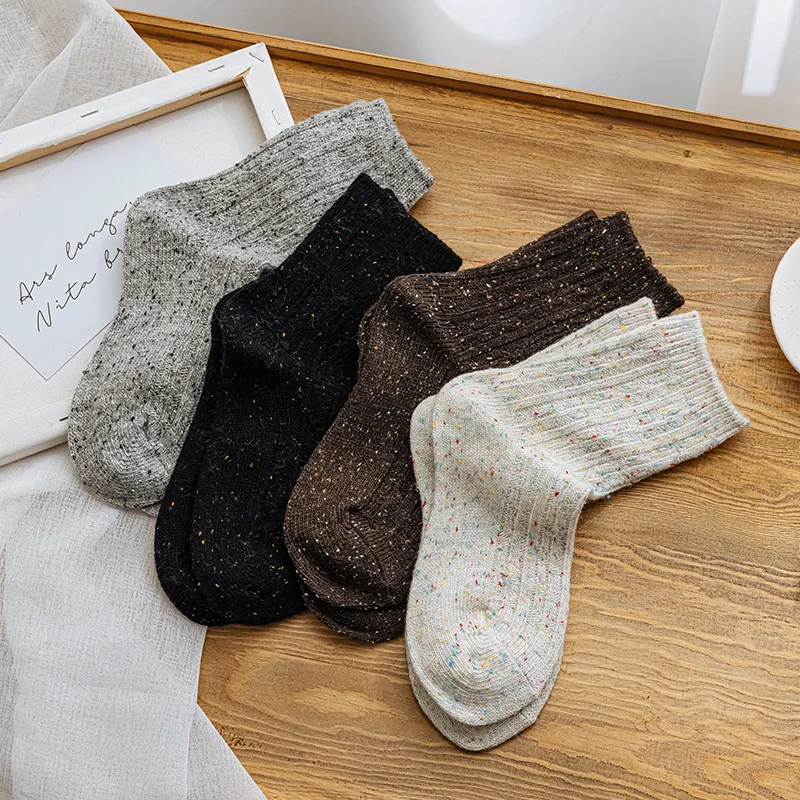 Women Winter Thicken Warm Socks Japanese Fashion Solid Color Thermal Long Socks Women Wool Cashmere Thick Warmer Homewear Socks
Women Winter Thicken Warm Socks Japanese Fashion Solid Color Thermal Long Socks Women Wool Cashmere Thick Warmer Homewear Socks