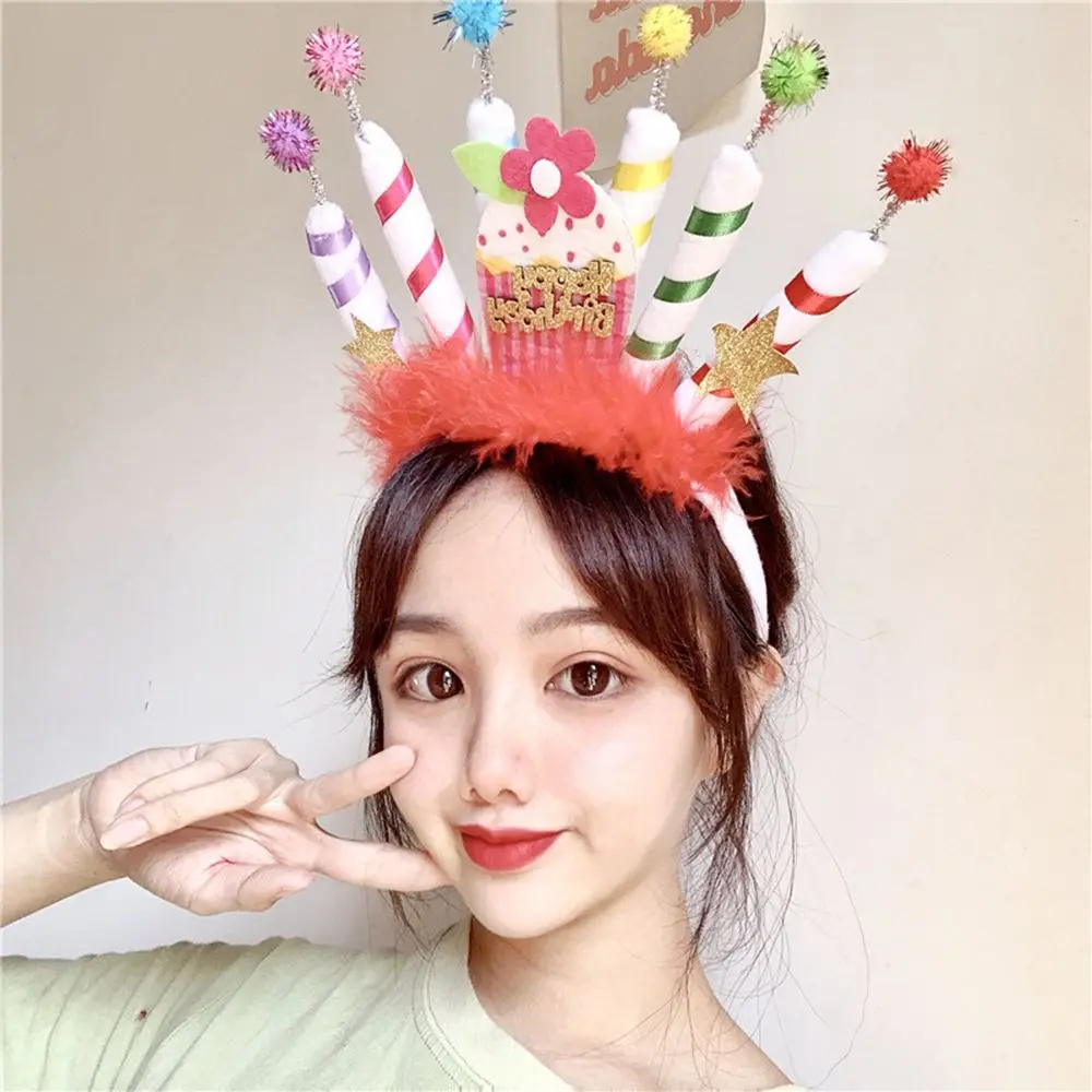 Kids Headwear Children Candle Crown Happy Birthday Korean Style Headband Birthday Hairband Women Hair Hoop Hair Accessories 
Kids Headwear Children Candle Crown Happy Birthday Korean Style Headband Birthday Hairband Women Hair Hoop Hair Accessories