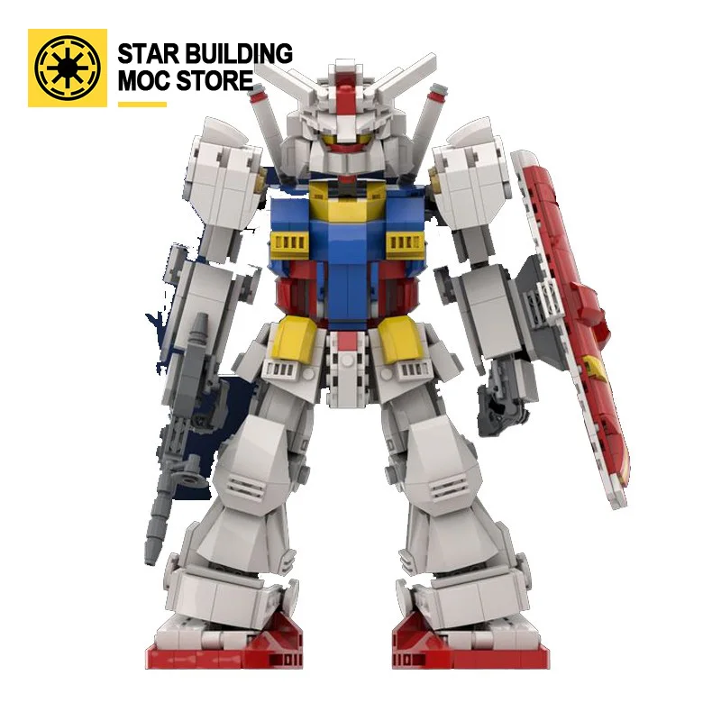 MOC apply to Lego splice Mech Combat 90920 Medium Gundam Genzu RX-78-2 Robot Superhero Mobile Set model building toy
MOC apply to Lego splice Mech Combat 90920 Medium Gundam Genzu RX-78-2 Robot Superhero Mobile Set model building toy