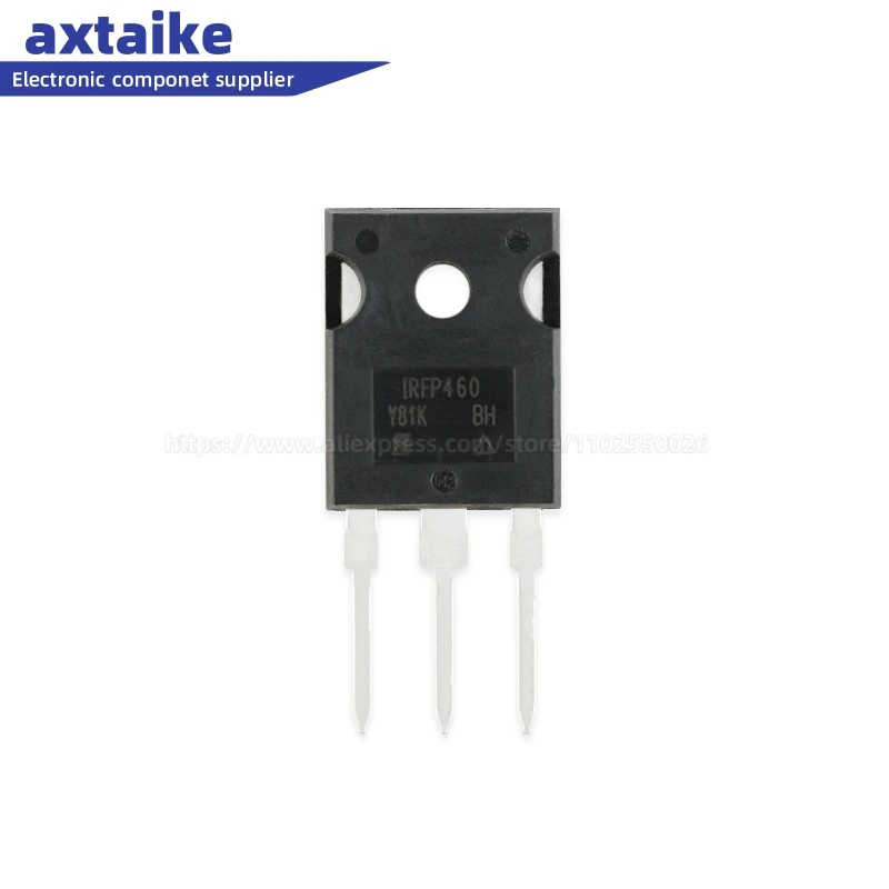 

5PCS IRFP460 IRFP460PBF TO-247 20A 500V N-Channel Power MOSFET DIP Transistor