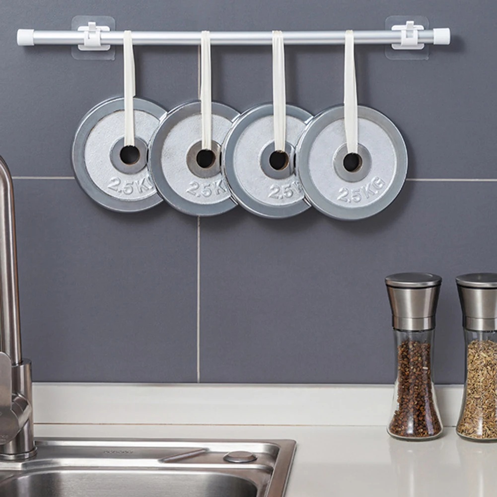 2Pcs Nail-Free Adjustable Curtain Rod Holder Clamp Hooks Rod Bracket Holders Adhesive Wall Curtain Fixed Clip Hanging Rack Hook
2Pcs Nail-Free Adjustable Curtain Rod Holder Clamp Hooks Rod Bracket Holders Adhesive Wall Curtain Fixed Clip Hanging Rack Hook