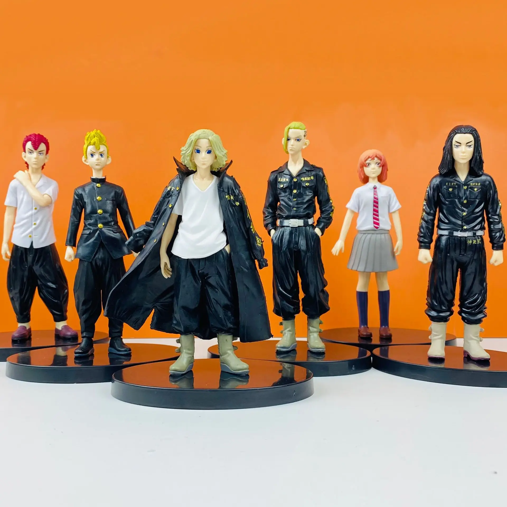 Hot Anime Tokyo Revengers Action Figure Pvc Toys Chifuyu Matsuno Takemichi Hanagaki Manjiro Sano Figurine Manga Gift for Girls
Hot Anime Tokyo Revengers Action Figure Pvc Toys Chifuyu Matsuno Takemichi Hanagaki Manjiro Sano Figurine Manga Gift for Girls