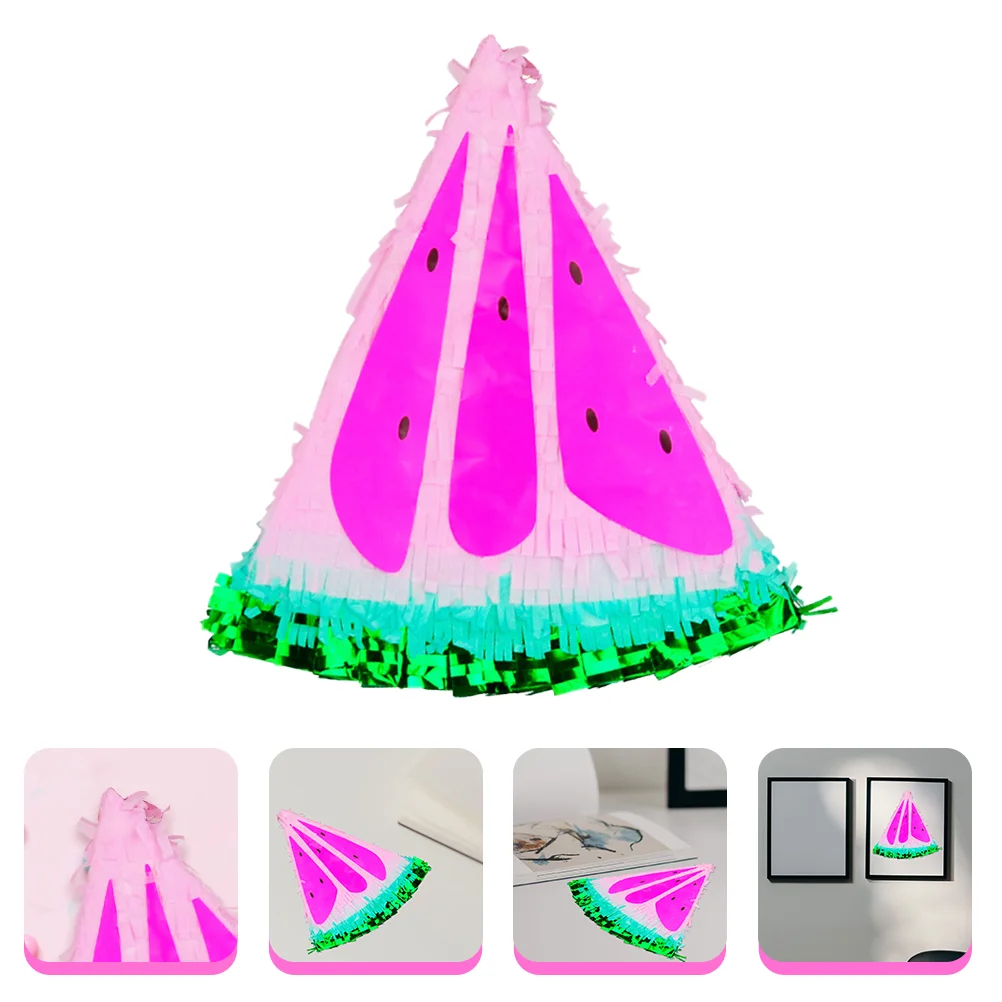 Pinata летние детские игрушки, мексиканская игрушка, украшение ручной работы, арбуз, бумажный банкет
Pinata летние детские игрушки, мексиканская игрушка, украшение ручной работы, арбуз, бумажный банкет