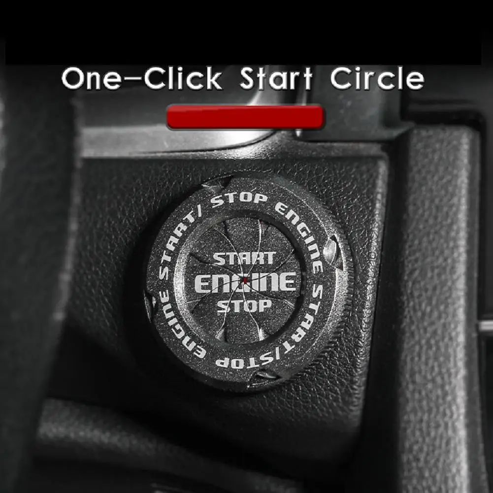 Zinc Alloy One-key Car Push Start Button Cover Universal Ignition Start Stop Button Decoration Protector Cover
Zinc Alloy One-key Car Push Start Button Cover Universal Ignition Start Stop Button Decoration Protector Cover