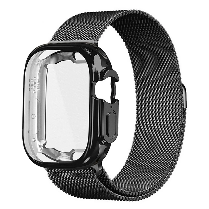 Мягкий чехол из ТПУ и ремешок «Миланская петля» для Apple watch Band 44 мм 40 мм 45 мм 41 мм 42 мм 38 мм, iWatch Series Ultra 8 SE 7 6 5 3
Мягкий чехол из ТПУ и ремешок «Миланская петля» для Apple watch Band 44 мм 40 мм 45 мм 41 мм 42 мм 38 мм, iWatch Series Ultra 8 SE 7 6 5 3