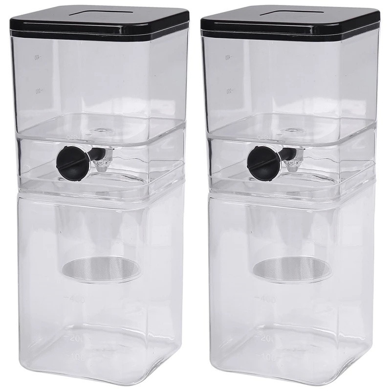 2X Household Iced Coffee Pot Korean Style Glass Ice Coffee Machine Small Drip Type Cold Extraction Coffee Machine
2X Household Iced Coffee Pot Korean Style Glass Ice Coffee Machine Small Drip Type Cold Extraction Coffee Machine