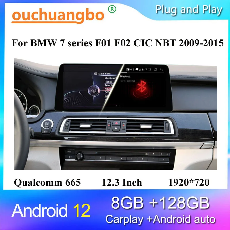 Ouchuangbo UI8 ID8 radio recorder for 12.3 inch 7 Series F01 F02 730d 740i 750i 2009-2015 Android 12 stereo Multimedia GPS
Ouchuangbo UI8 ID8 radio recorder for 12.3 inch 7 Series F01 F02 730d 740i 750i 2009-2015 Android 12 stereo Multimedia GPS