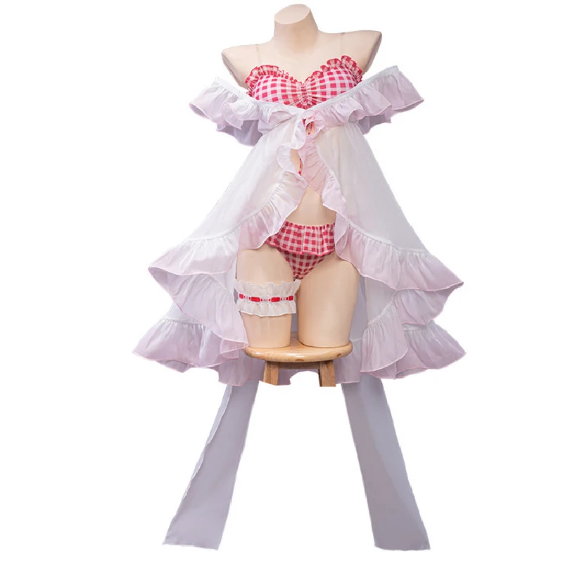 Game Arknights Eyjafjalla Cosplay Sexy Beach Swimsuit Costume Summer Flower Cosplay Costume Cute Swimwear
Game Arknights Eyjafjalla Cosplay Sexy Beach Swimsuit Costume Summer Flower Cosplay Costume Cute Swimwear