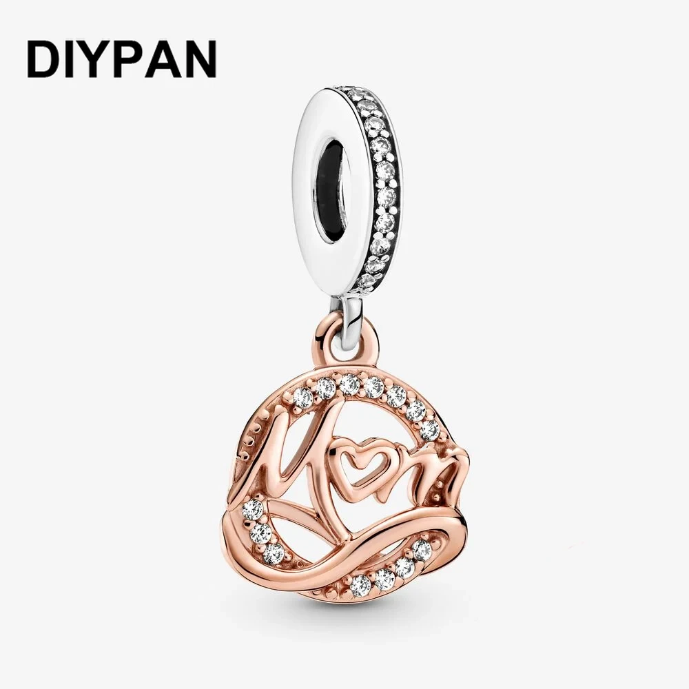 Fit Original Pan Bracelet Charms Two-tone Mum Dangle Charm Jewelry Berloque Mother's Day Gift
Fit Original Pan Bracelet Charms Two-tone Mum Dangle Charm Jewelry Berloque Mother's Day Gift