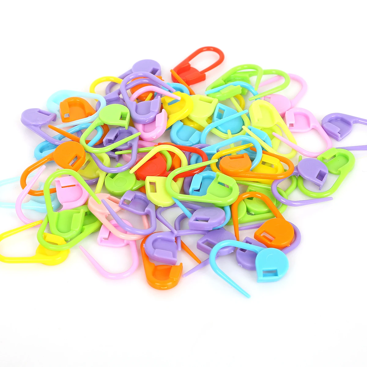 10Pcs/set Colorful Plastic Knitting Needles Crochet Locking Stitch Markers Crochet Hook Latch Knitting Clip Sewing Tools
10Pcs/set Colorful Plastic Knitting Needles Crochet Locking Stitch Markers Crochet Hook Latch Knitting Clip Sewing Tools