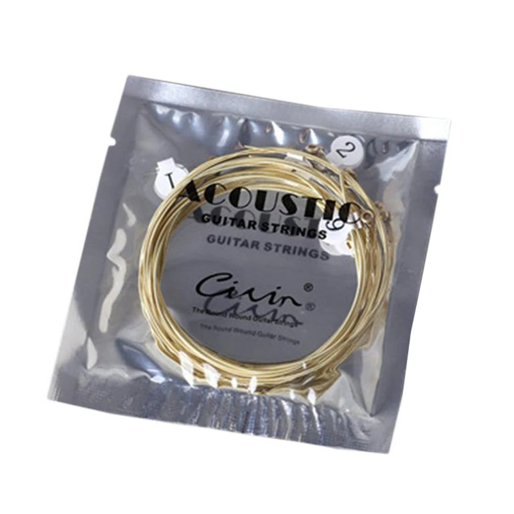 6 Pieces Folk Guitar String Universal Hexagonal Copper Core Instrument Supplies Strings Set Beginners Adults Teenagers
6 Pieces Folk Guitar String Universal Hexagonal Copper Core Instrument Supplies Strings Set Beginners Adults Teenagers