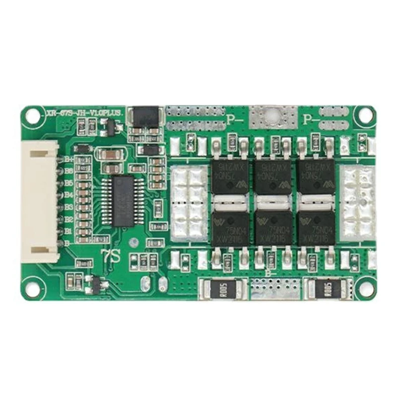 1 PCS Ternary Protection Board Electric Lawn Mower Lithium Battery Protection Board 7S 24V 15A
1 PCS Ternary Protection Board Electric Lawn Mower Lithium Battery Protection Board 7S 24V 15A