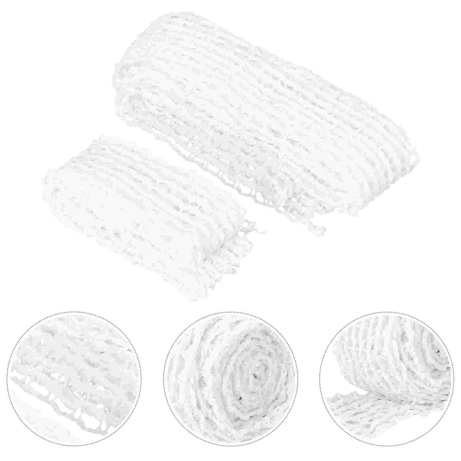2 Pcs Cotton String Butchers String Net Bag Butchers Netting Meat Netting Roll Sausage Netting Butcher Wrapping Net
2 Pcs Cotton String Butchers String Net Bag Butchers Netting Meat Netting Roll Sausage Netting Butcher Wrapping Net