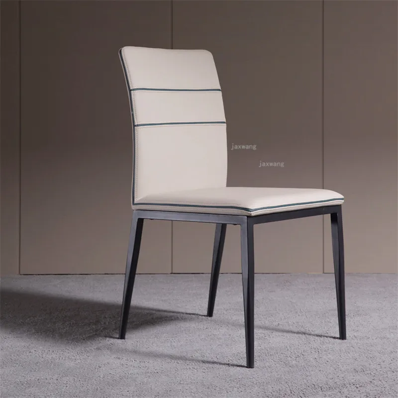 Italian Light Luxury Dining Chair Leather Custom Casual Restaurant Dining Chair Living Room Furniture Chairs Simple Nordic
Italian Light Luxury Dining Chair Leather Custom Casual Restaurant Dining Chair Living Room Furniture Chairs Simple Nordic