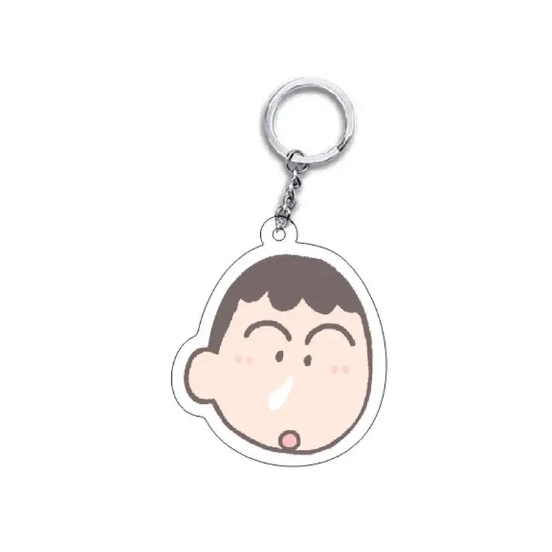 Kawaii Crayon Shinchan аниме брелок сумка Подвеска мультфильм милый цвет украшение