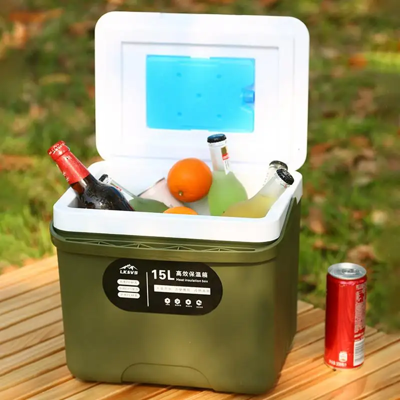 13.6 QT Ice Coolers Portable Insulation Box Long-term Preservation Personal Ice Box With High-capacity For Travel Beach Camping 
13.6 QT Ice Coolers Portable Insulation Box Long-term Preservation Personal Ice Box With High-capacity For Travel Beach Camping