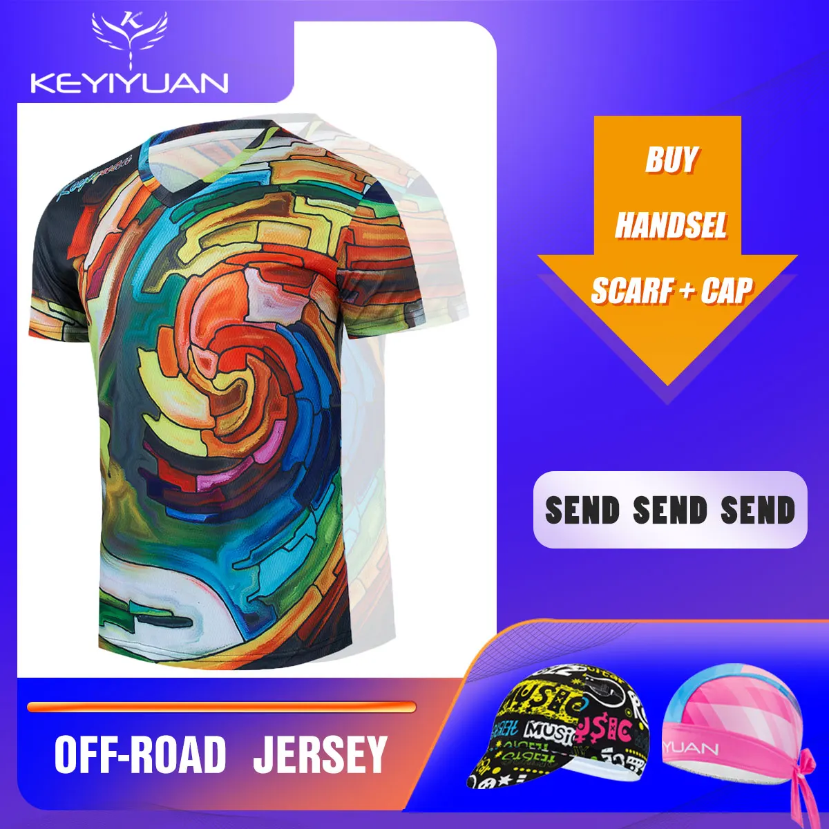 KEYIYUAN Summer Motocross Sportwear Ciclismo Men Downhill Jerseys Short Sleeve Mountain Bike Shirts Offroad Motorcycle T-shirt
KEYIYUAN Summer Motocross Sportwear Ciclismo Men Downhill Jerseys Short Sleeve Mountain Bike Shirts Offroad Motorcycle T-shirt