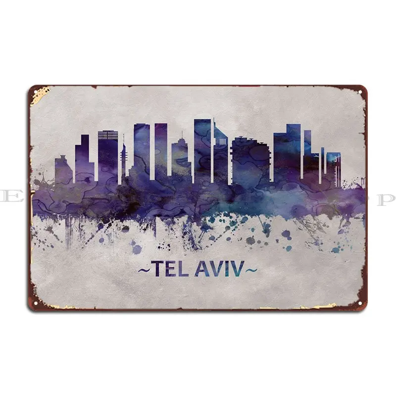 Tel Aviv Israel Skyline Metal Plaque Poster Garage Design Cave Design Cinema Tin Sign Poster
Tel Aviv Israel Skyline Metal Plaque Poster Garage Design Cave Design Cinema Tin Sign Poster