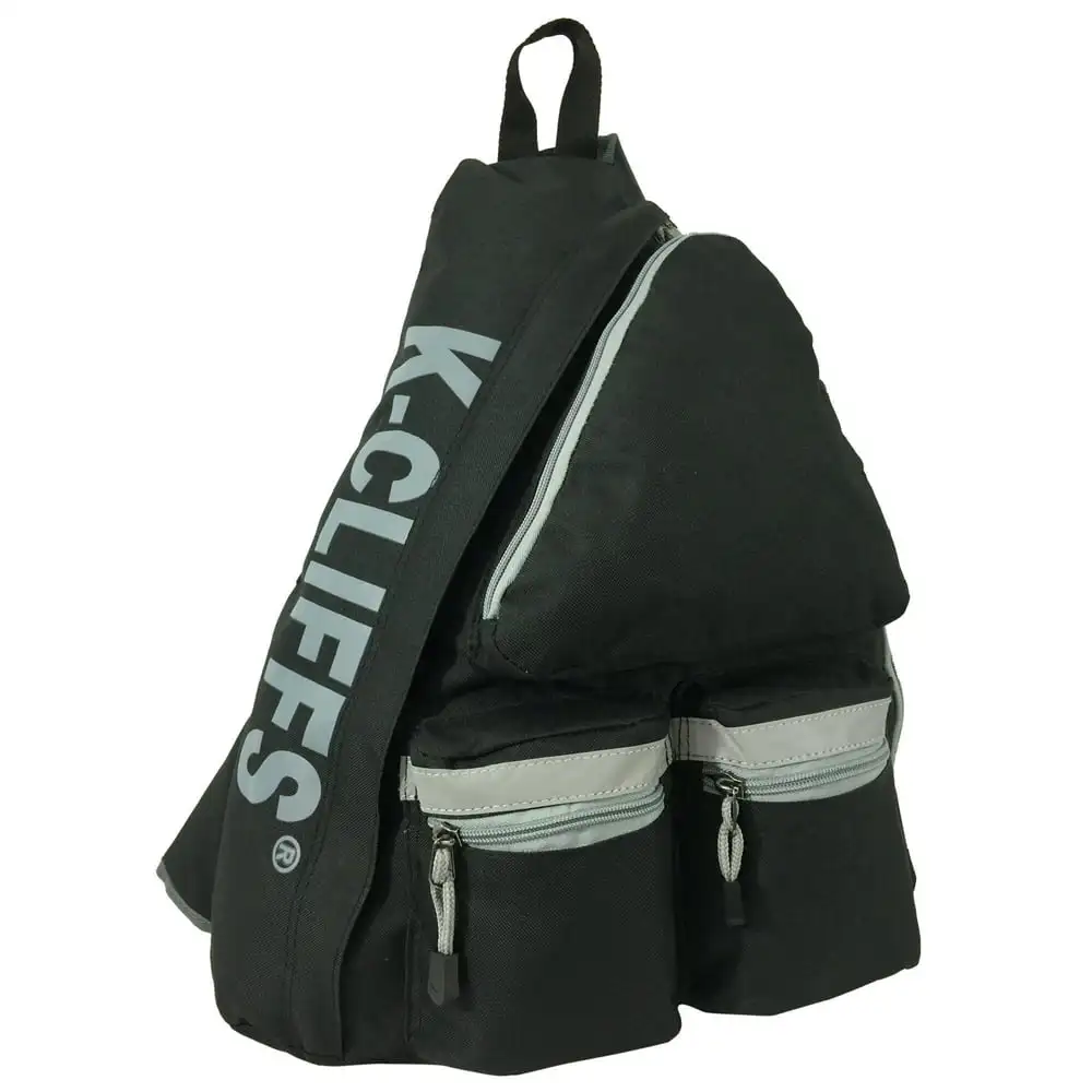 K-Cliffs 20 inch Unisex Reflective Sling Backpack Student Bookbag Travel Daypack Safety, Black
K-Cliffs 20 inch Unisex Reflective Sling Backpack Student Bookbag Travel Daypack Safety, Black