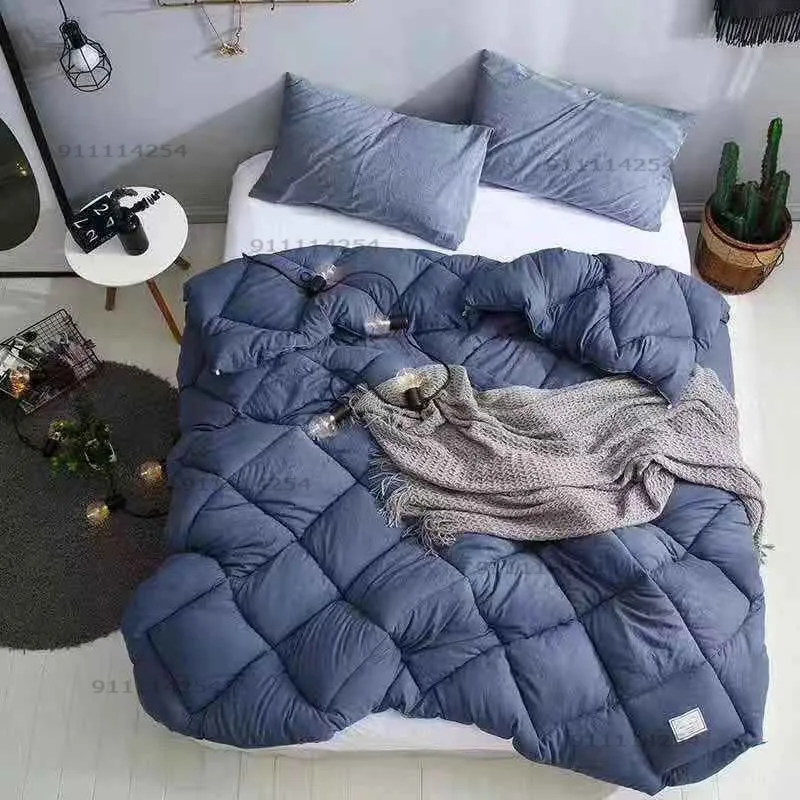 Pure cotton washed naked sleeping hotel quilt winter thickening warm spring, autumn and winter quilt core air-conditioning quilt
Pure cotton washed naked sleeping hotel quilt winter thickening warm spring, autumn and winter quilt core air-conditioning quilt