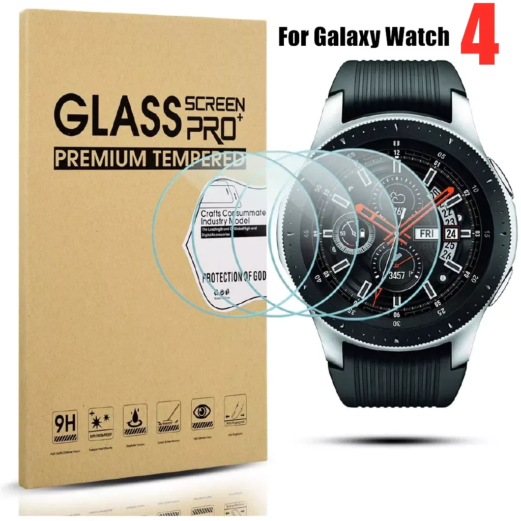 5-1 Pack Watch 4 Screen Protector Glass For Galaxy Watch 4 40mm 44mm Protective Film on For Samsung Watch 4 Classic 42mm/46mm
5-1 Pack Watch 4 Screen Protector Glass For Galaxy Watch 4 40mm 44mm Protective Film on For Samsung Watch 4 Classic 42mm/46mm