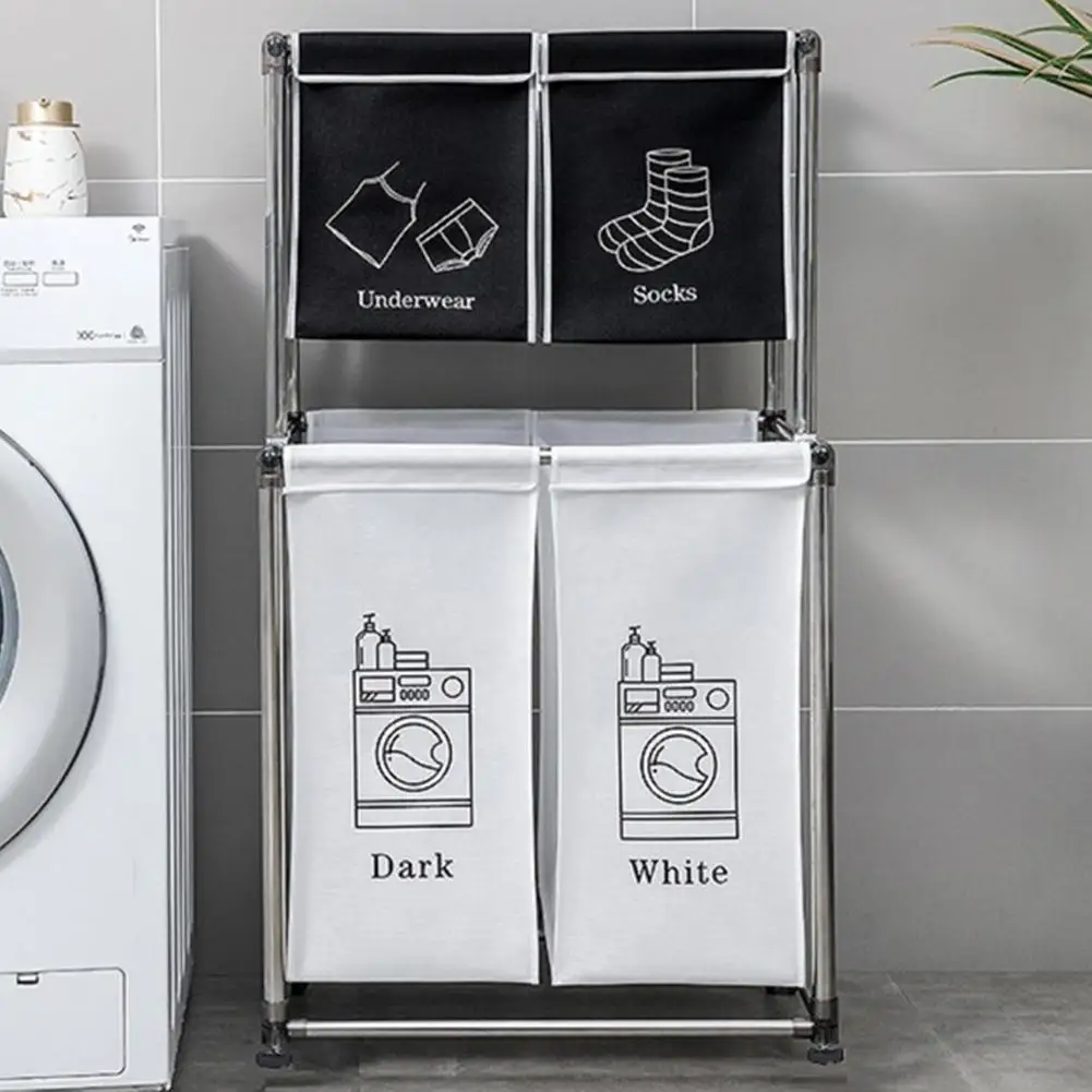 2 Tier Laundry Hamper With 4 Removable Bags Large Capacity Laundry Sorter Storage Basket For Organizing Clothes 30 Lbs Wholesale
2 Tier Laundry Hamper With 4 Removable Bags Large Capacity Laundry Sorter Storage Basket For Organizing Clothes 30 Lbs Wholesale