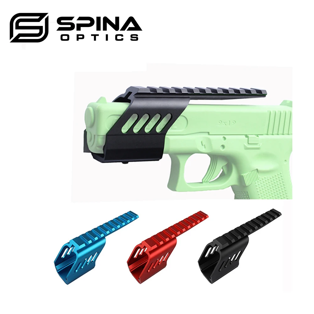 Universal Tactical Pistol Scope Sight Picatinny Rail Laser Light Polymer Base Mount For G17/G18/G19 Type Airsoft GBB
Universal Tactical Pistol Scope Sight Picatinny Rail Laser Light Polymer Base Mount For G17/G18/G19 Type Airsoft GBB