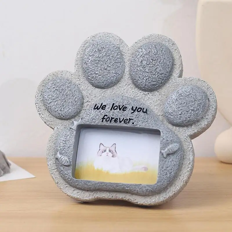 Pet Memorial Stones Customizable Heart Paw Print Garden Stones Grave Markers with Name and Dates Pet tombstone for Dogs or Cats
Pet Memorial Stones Customizable Heart Paw Print Garden Stones Grave Markers with Name and Dates Pet tombstone for Dogs or Cats